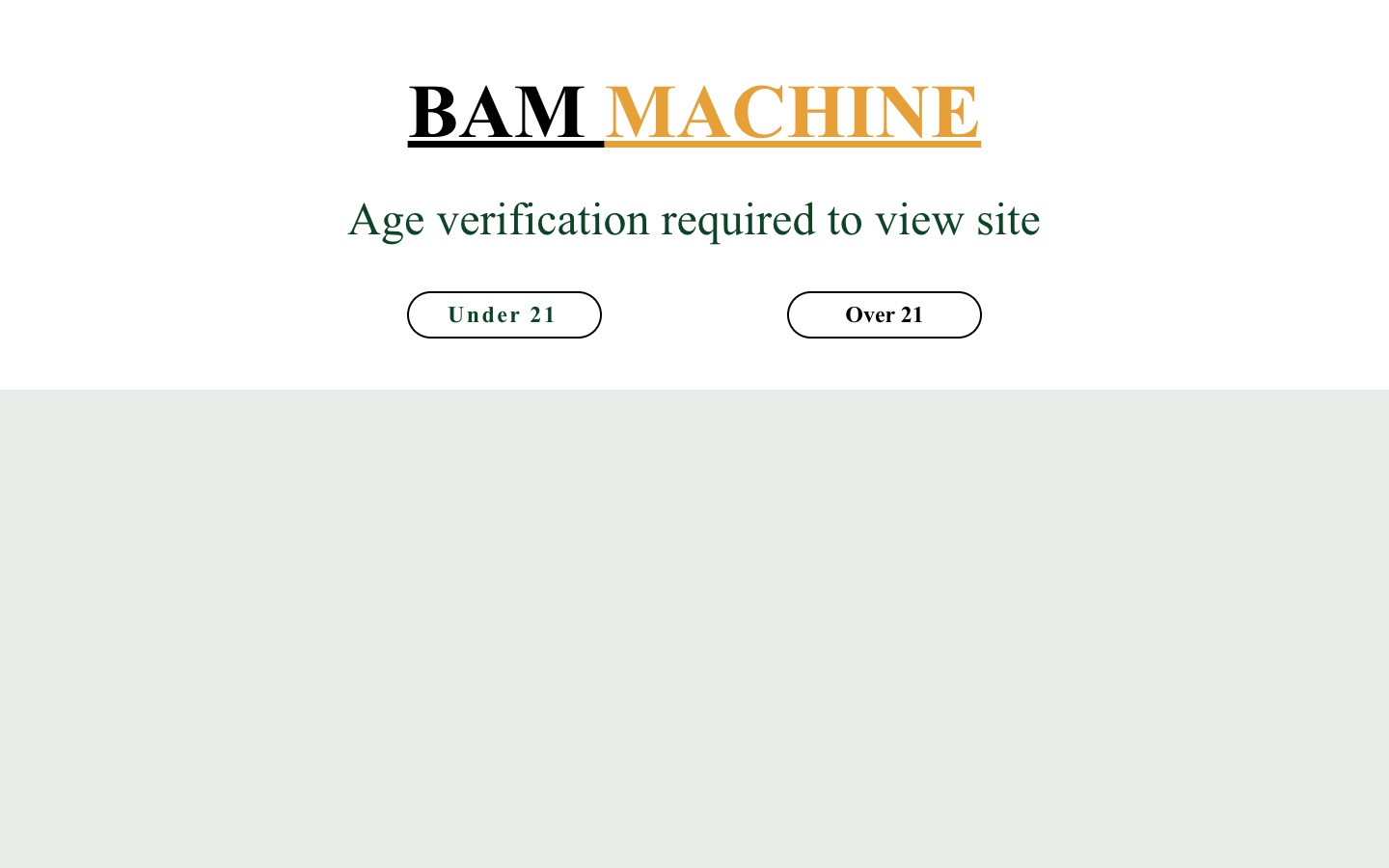 The current homepage